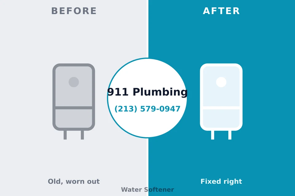 Before and after: plumbing company Ester, AK